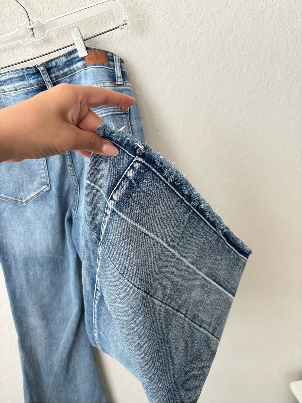 Judy Blue Charlotte Tummy Control Release Hem Flare size 28 - Picture 11 of 12